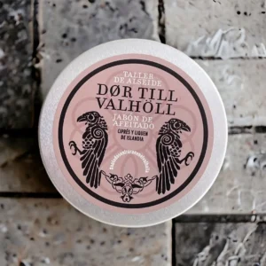 jabón en crema para afeitar artesanal y natural Dør till Valhöll