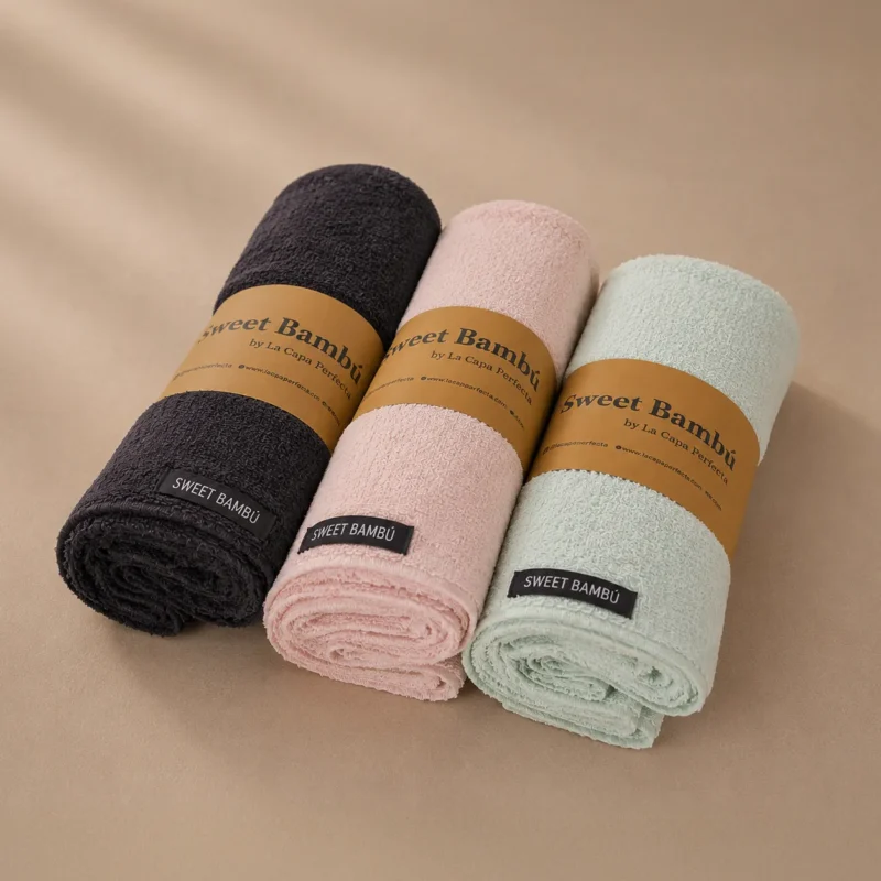 toalla-bambu-cabello-rizado-o-fino toallas bambú para cabello rizado