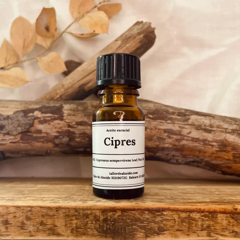 Aceite esencial de cipres Taller de Alseide