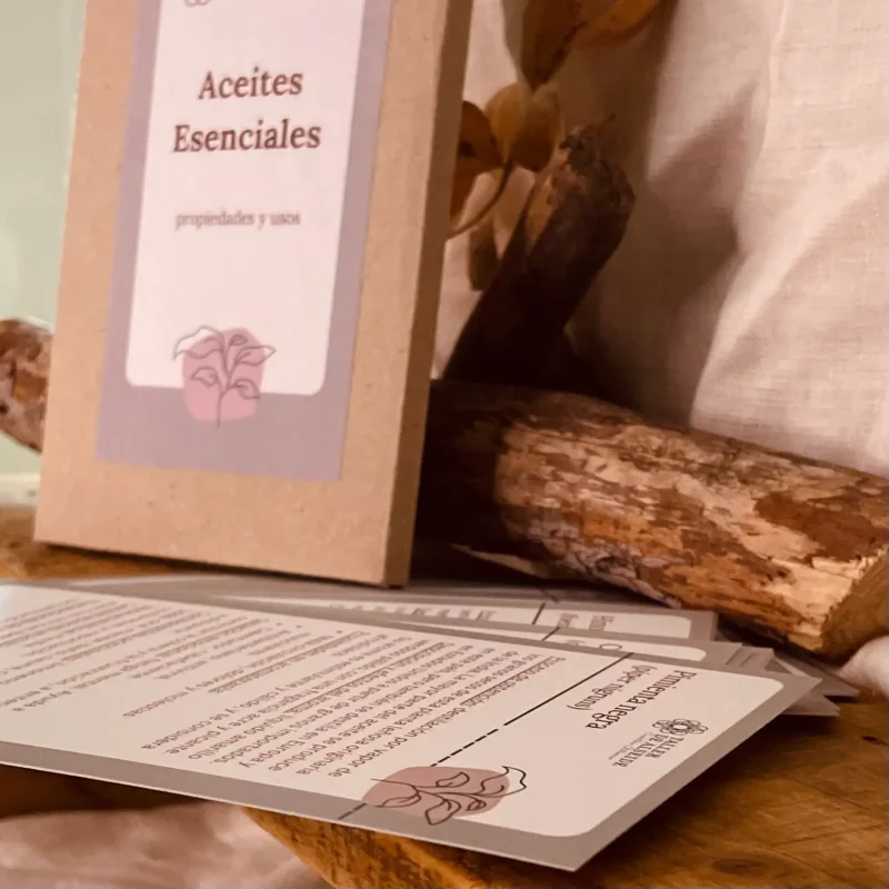 Fichas aceites esenciales Taller de Alseide